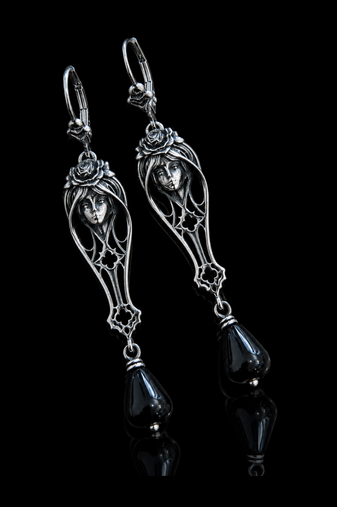 The Rose Maiden Earrings