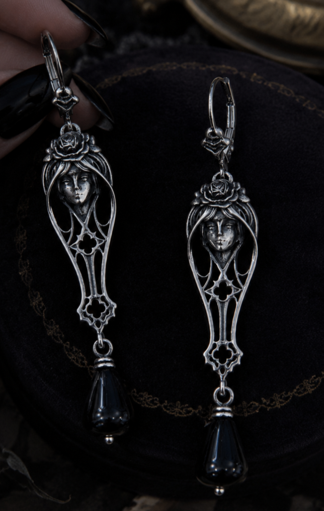 The Rose Maiden Earrings
