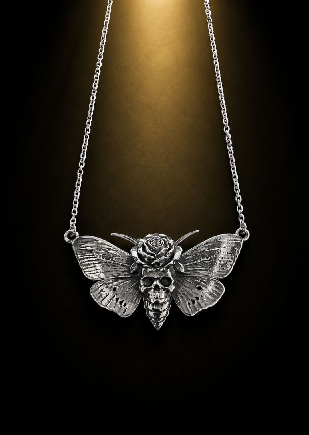 Death-Head Moth Necklace