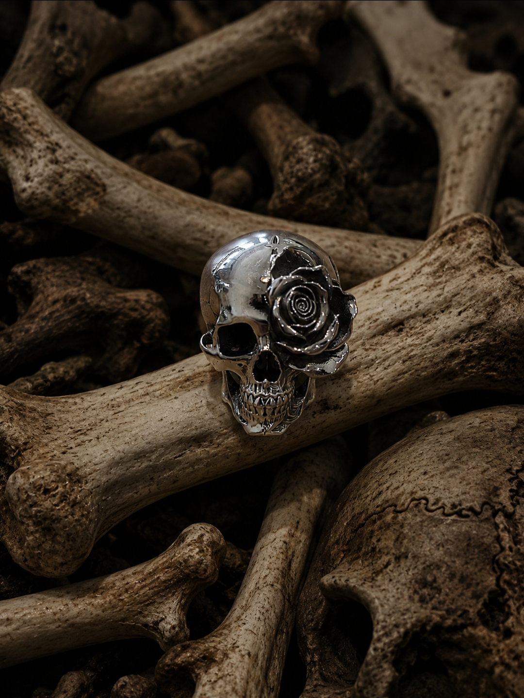Death & Roses Pendant