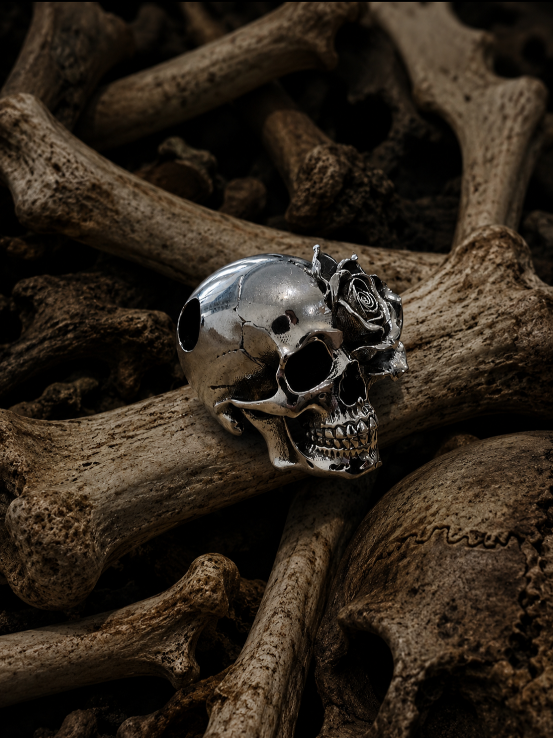 Death & Roses Pendant