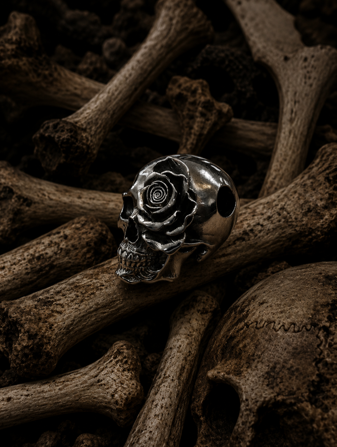 Death & Roses Pendant
