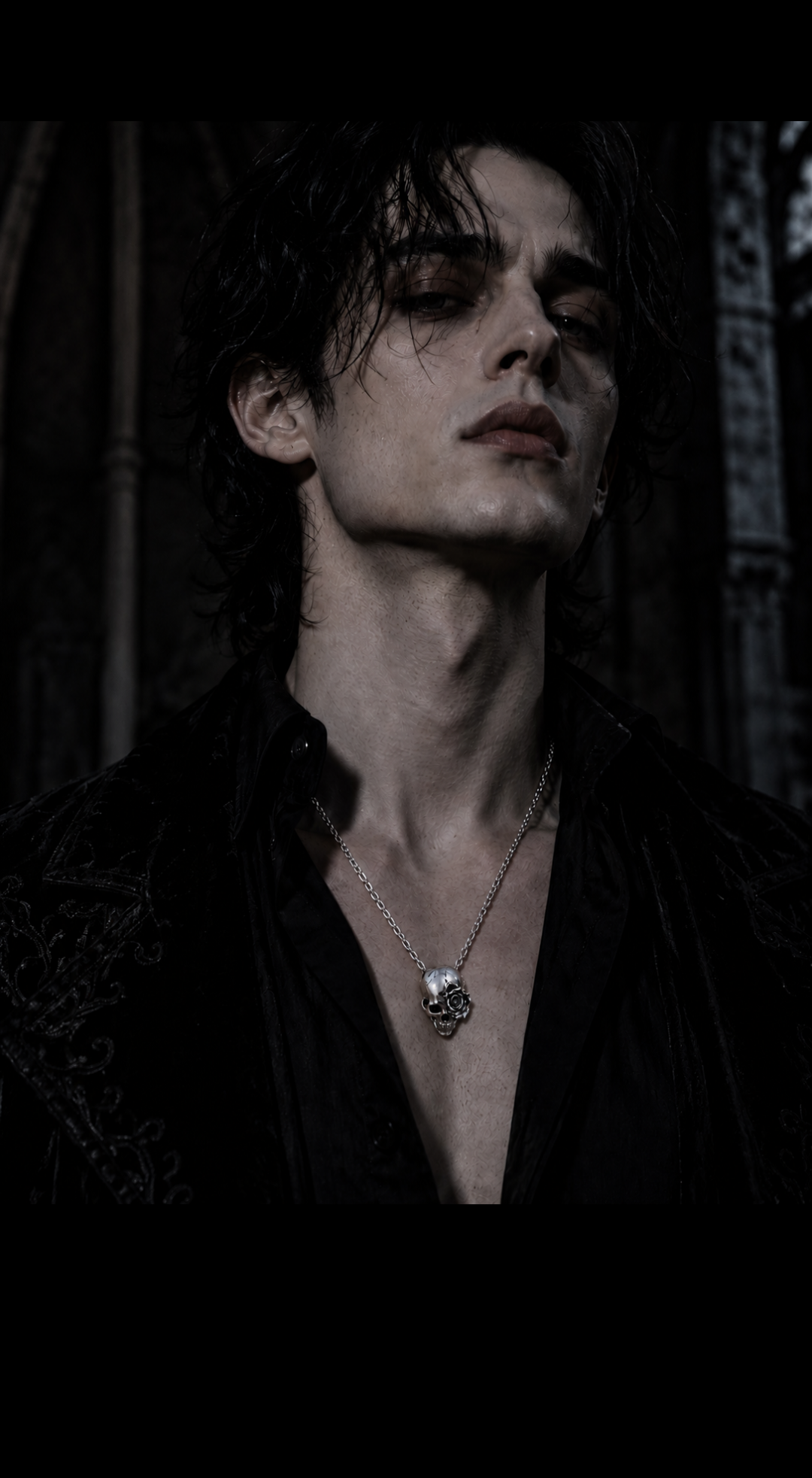 Death & Roses Pendant