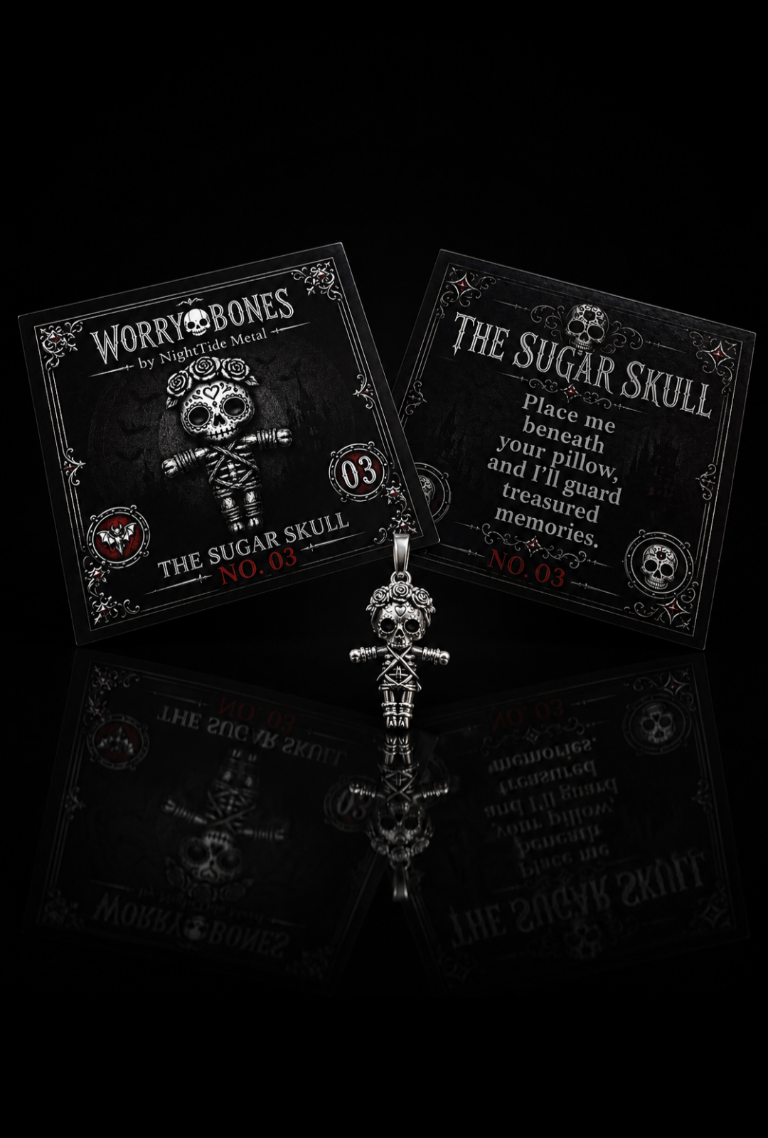 Worry Bones The Sugar Skull No. 03