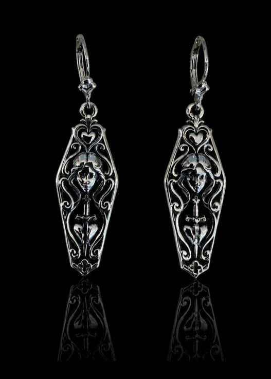 Sleeping Heart Earrings